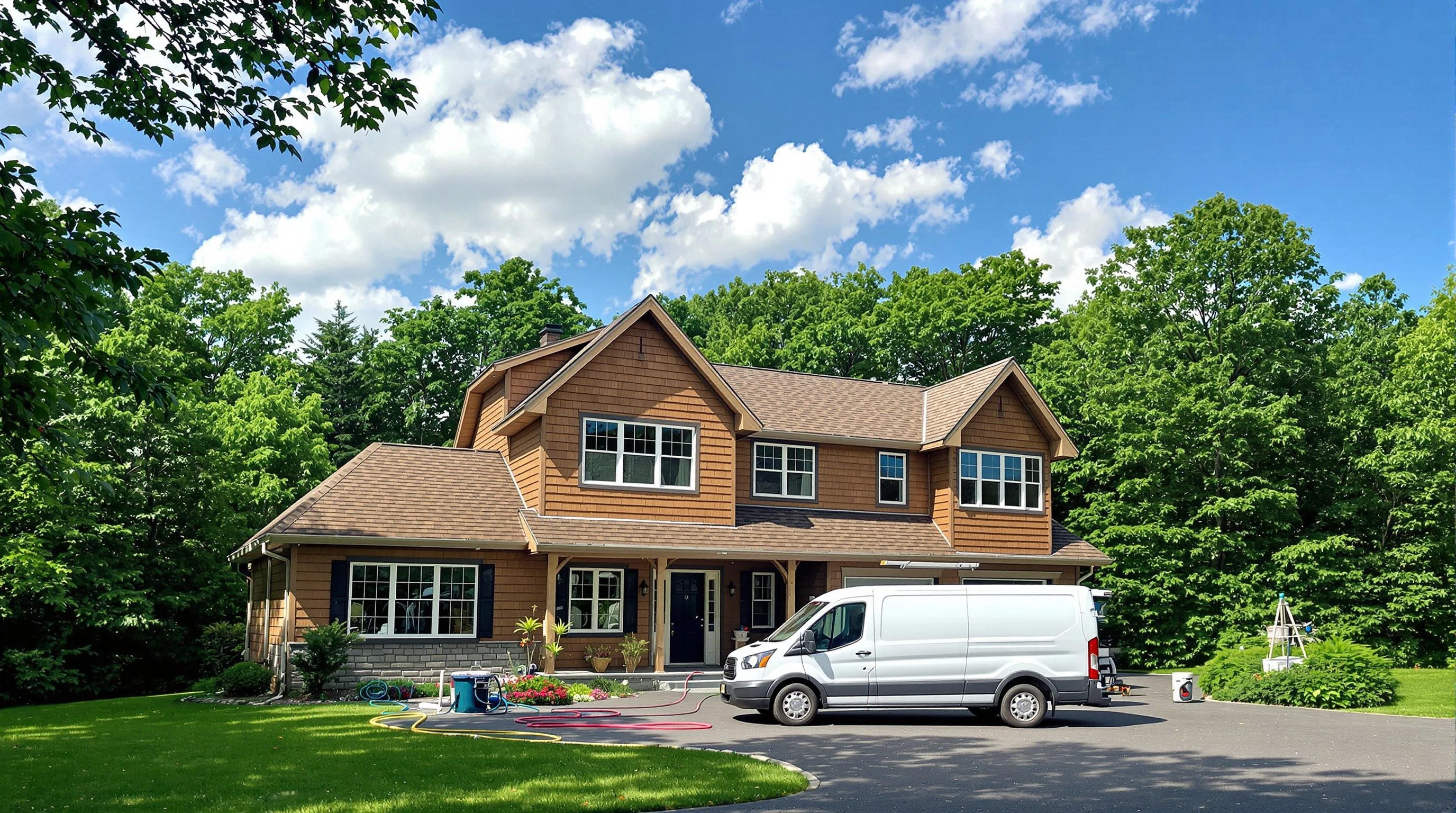 Waltham Air Duct Cleaning air duct cleaning crew working in Somerville, MA