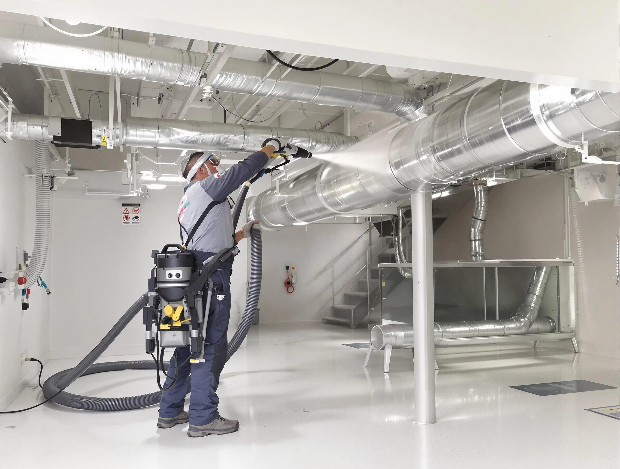 Professional central duct cleaning by Waltham Air Duct Cleaning in Waltham